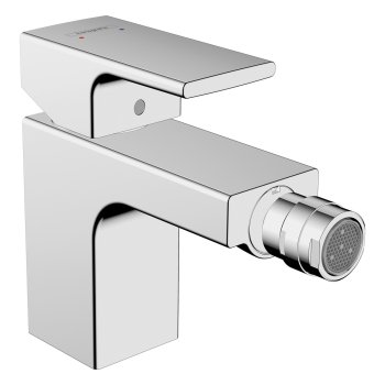 Baterie pentru bideu Hansgrohe Vernis Shape, cu ventil pop-up, crom